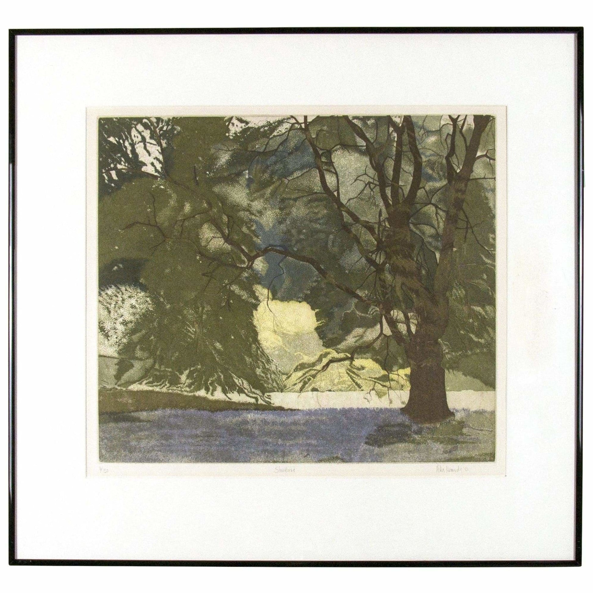 Art - Ailsa Kennedy - Stourhead Lithograph