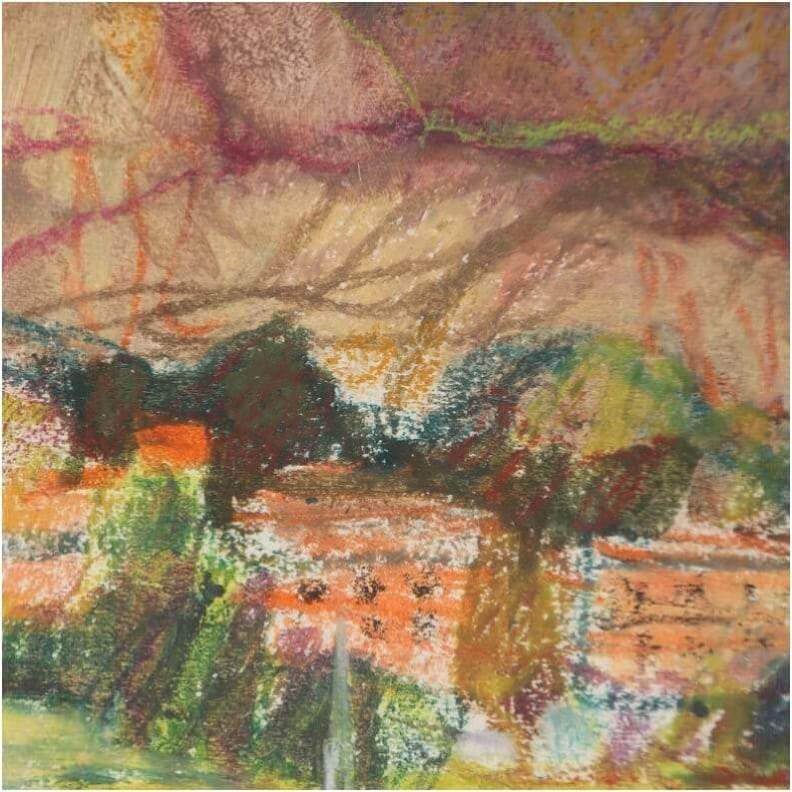 Art - Alfred Rozelaar-Green RWA, Bay Of Beaulieu Pastel