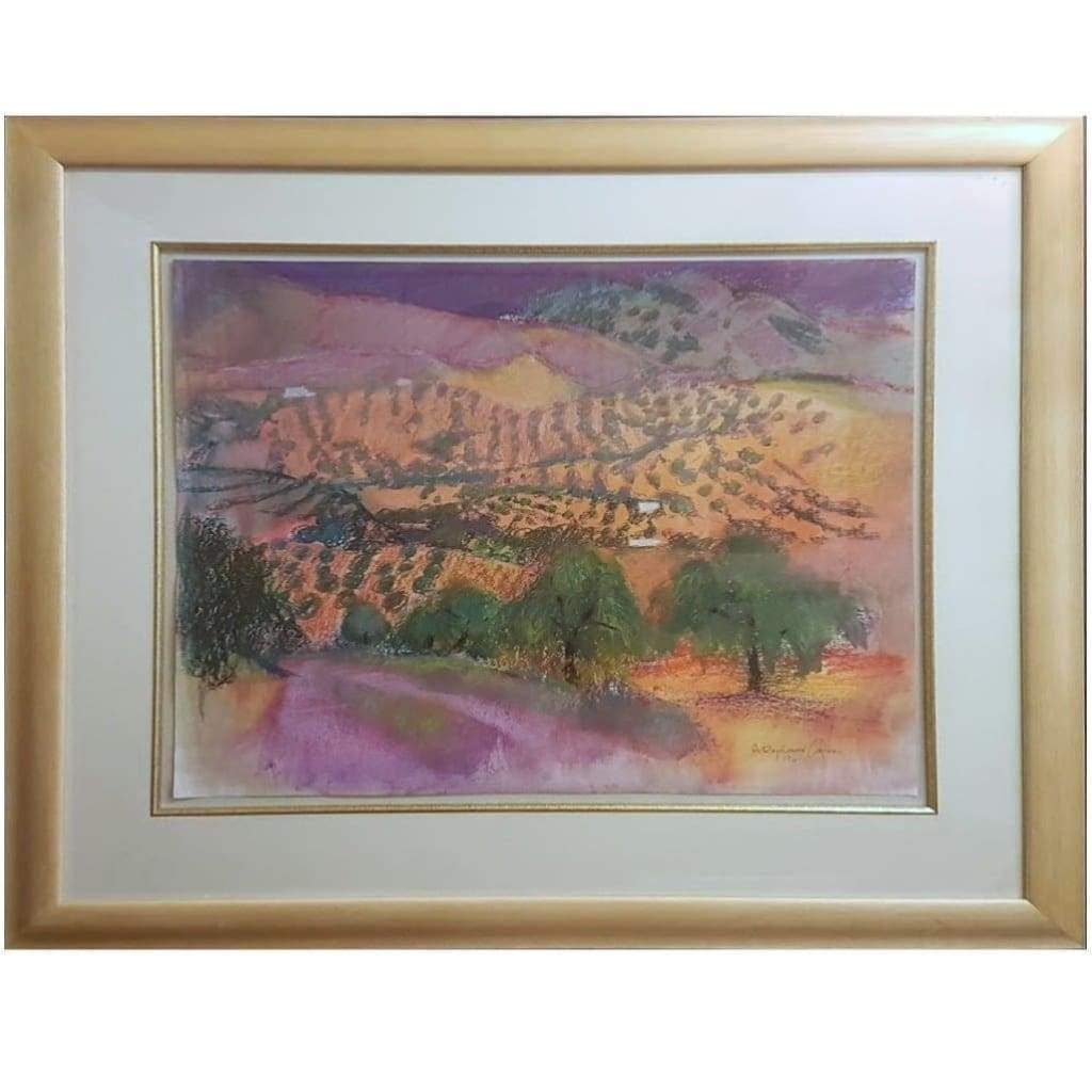 Art - Alfred Rozelaar-Green RWA, Landscape With Olive Groves