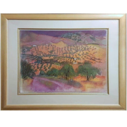 Art - Alfred Rozelaar-Green RWA, Landscape With Olive Groves