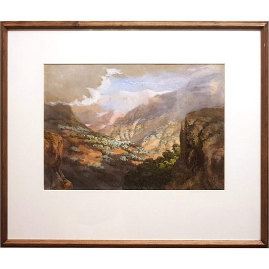 Art - C18th Watercolour, Probably By George Barret Sr. RA