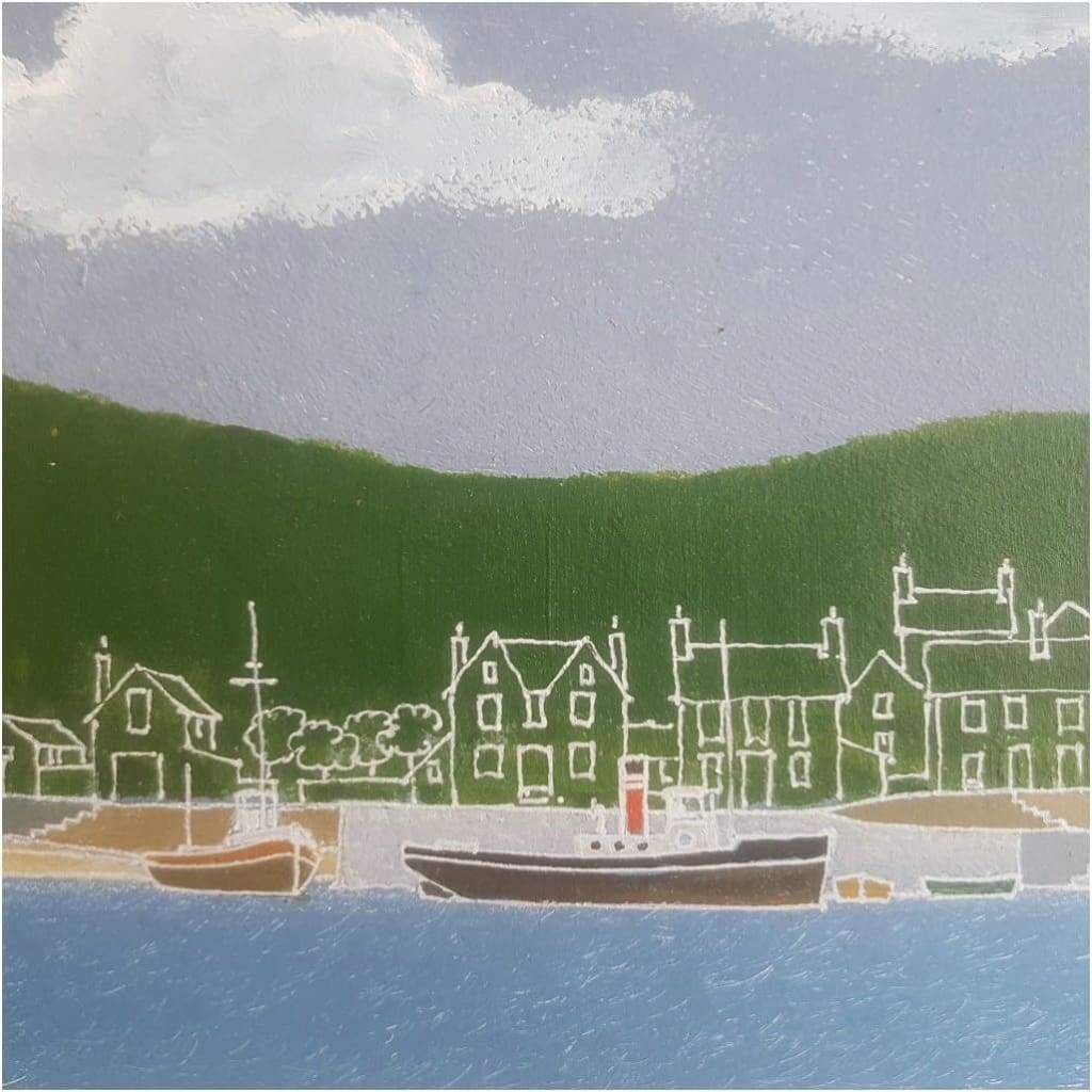 Art - Colin Grimes, Seascape With Houses