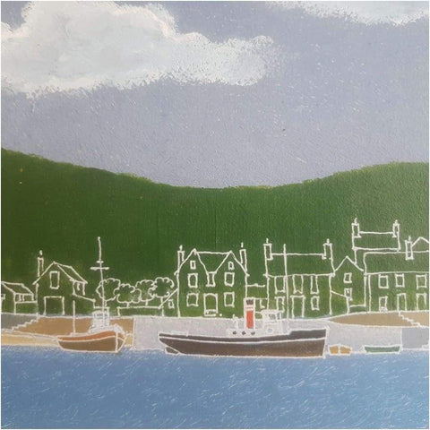Art - Colin Grimes, Seascape With Houses