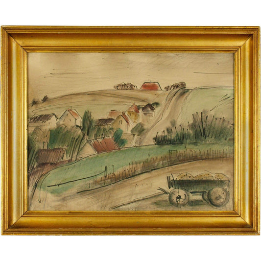 Art - Ejnar Johansen Watercolour