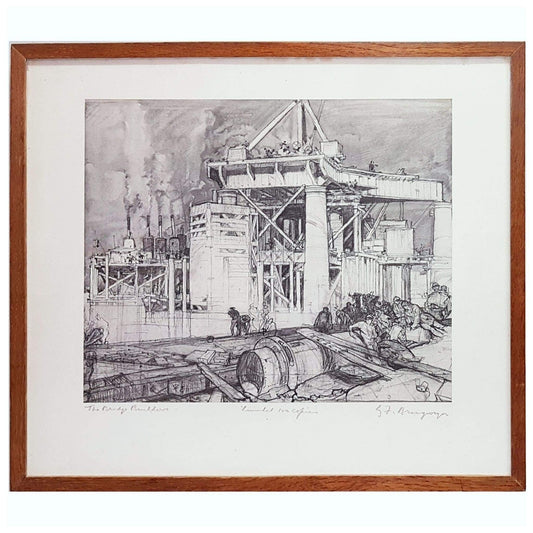 Art - Frank Brangwyn, Bridge Print