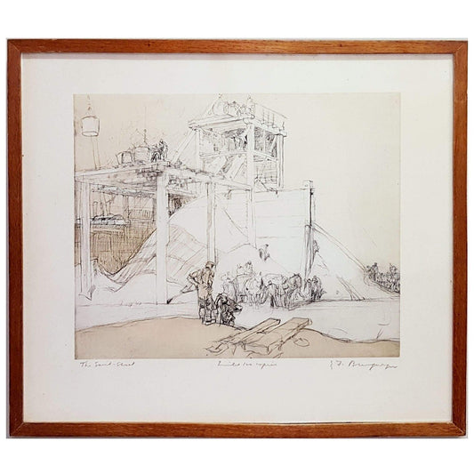 Art - Frank Brangwyn, The Sand-Shoot