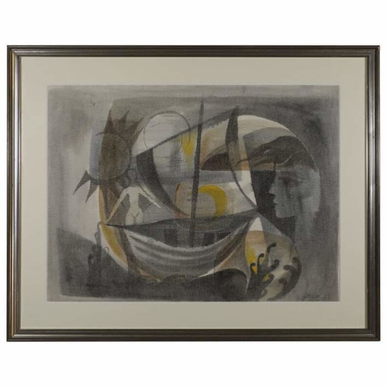 Art - Gordon - Watercolour On Canvas