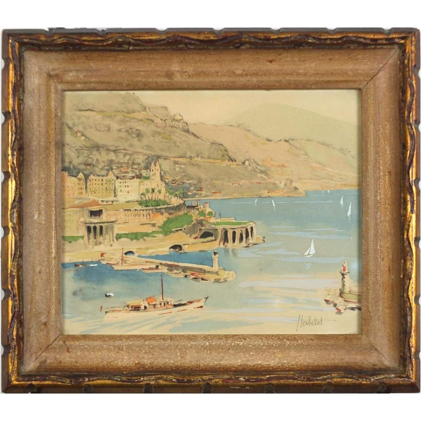 Art - Herbelot, Monaco Port