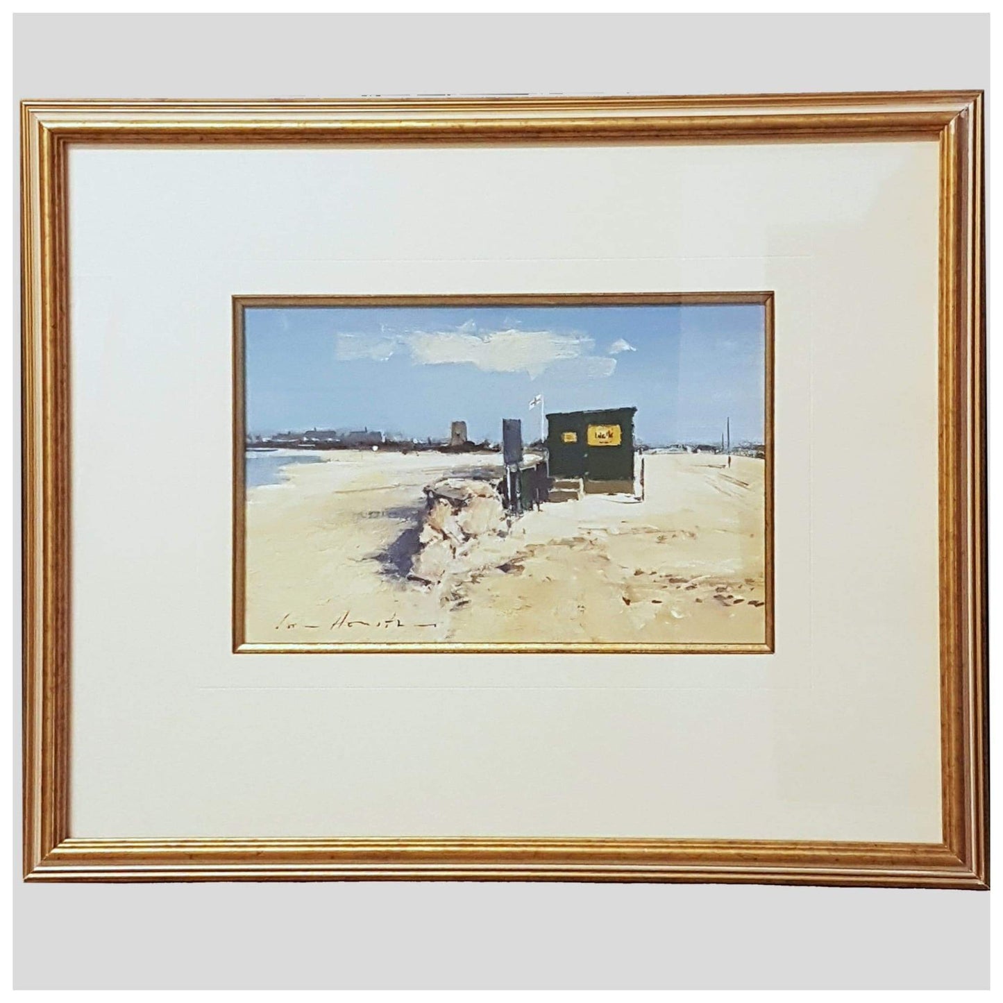Art - Ian Houston, Deserted Beach – Guernsey