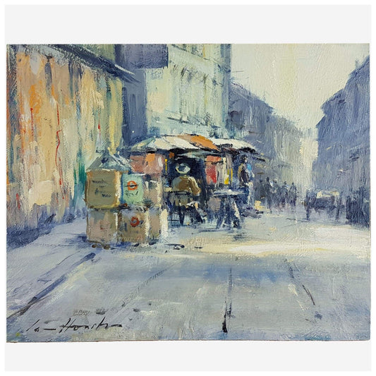 Art - Ian Houston, Stalls At Portobello Road