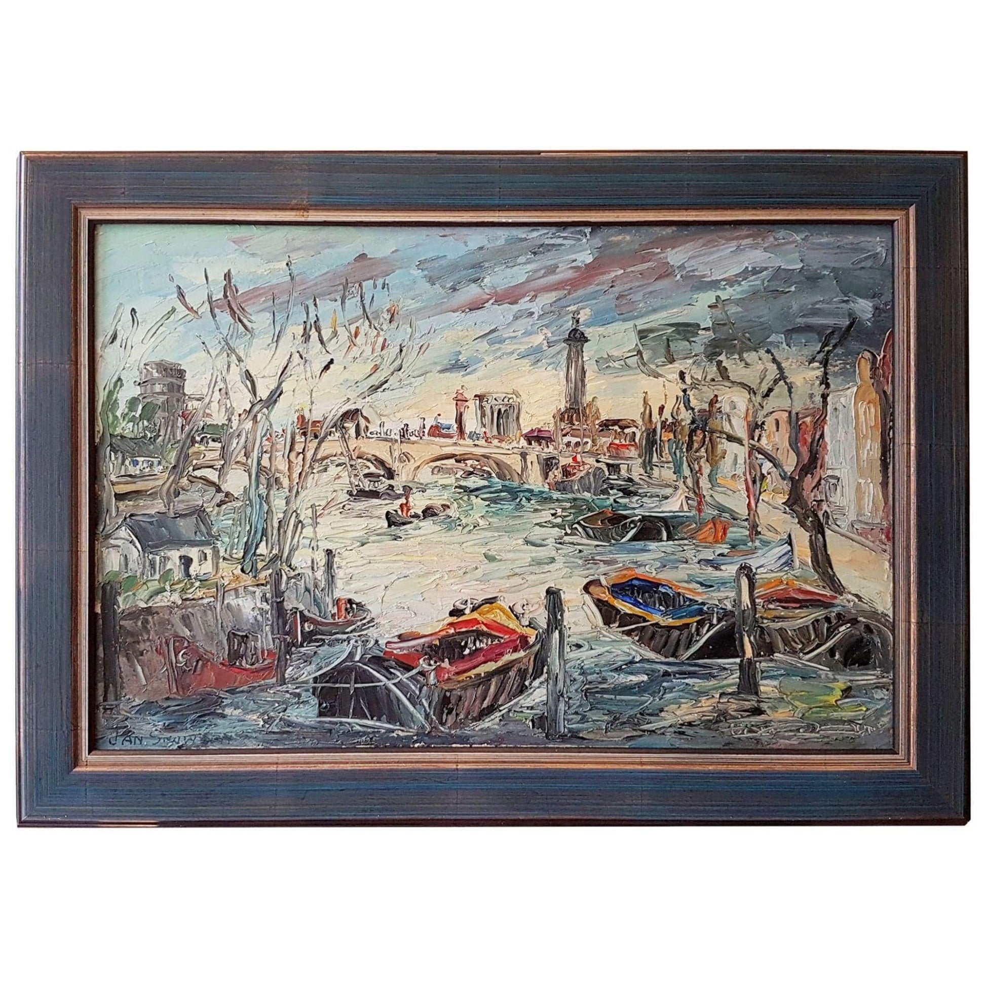 Art - Jan Snowman (George Hann), Kew Bridge