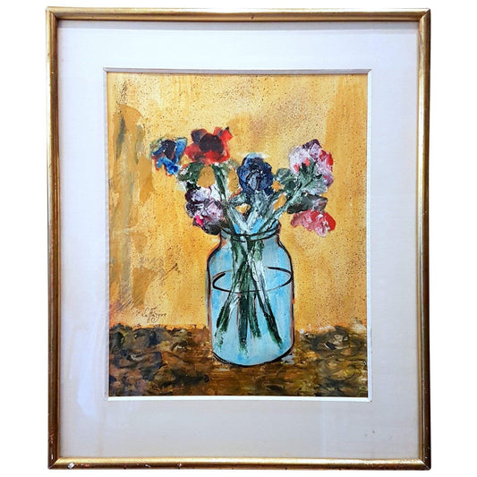 Art - Laffargue - Still Life Of Flowers In A Jar