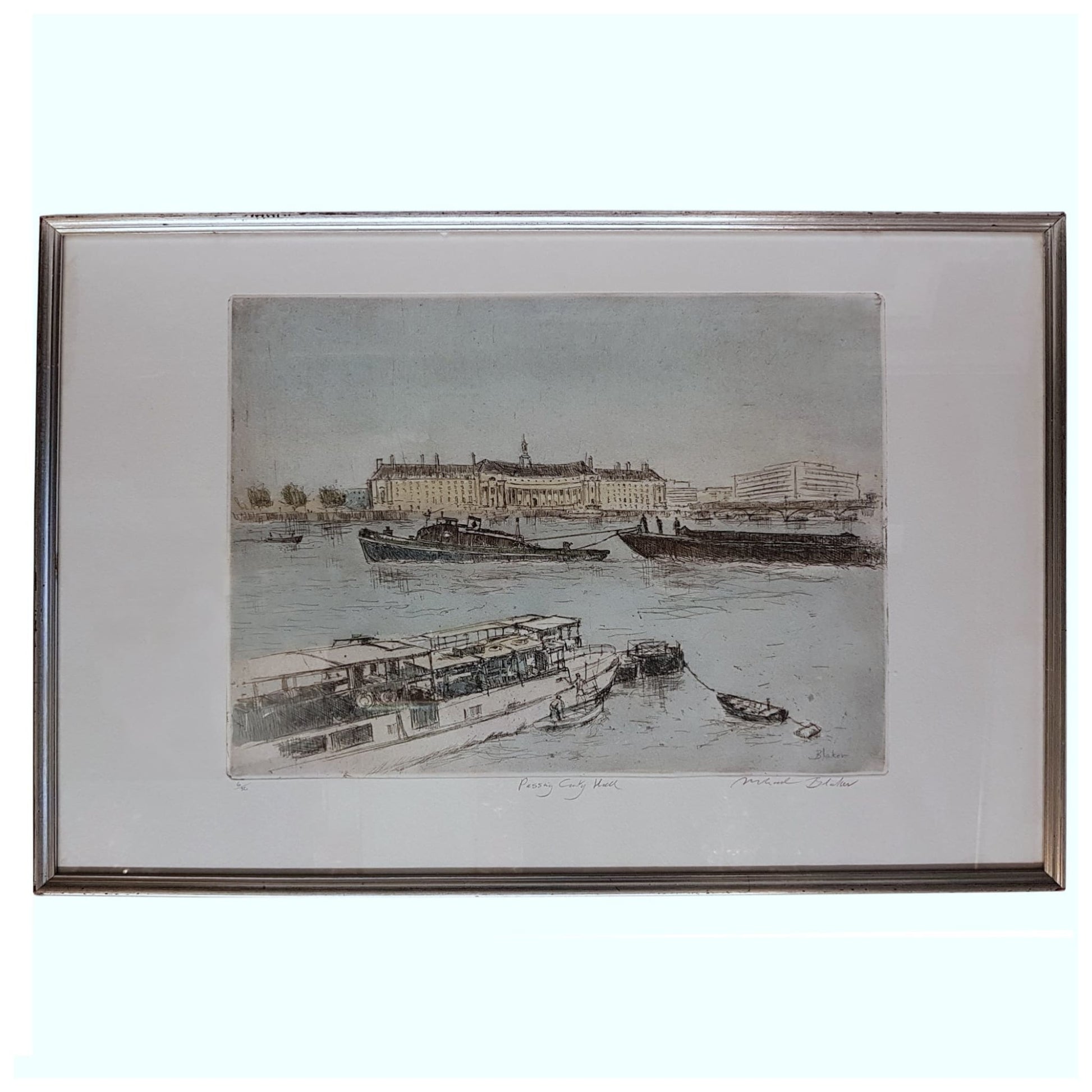 Art - Michael Blaker, Passing County Hall