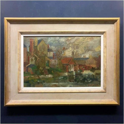 Art - Oxford, Tom Tower From The Thames