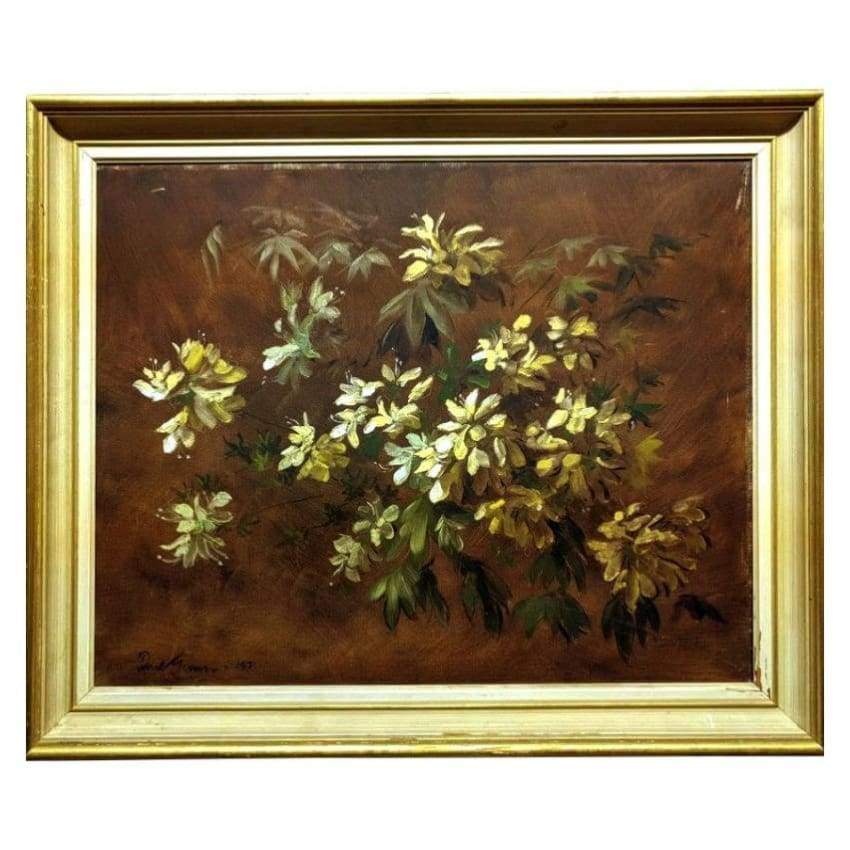 Art - Paul Gunn (1934-) 'Still Life Of Flowers'