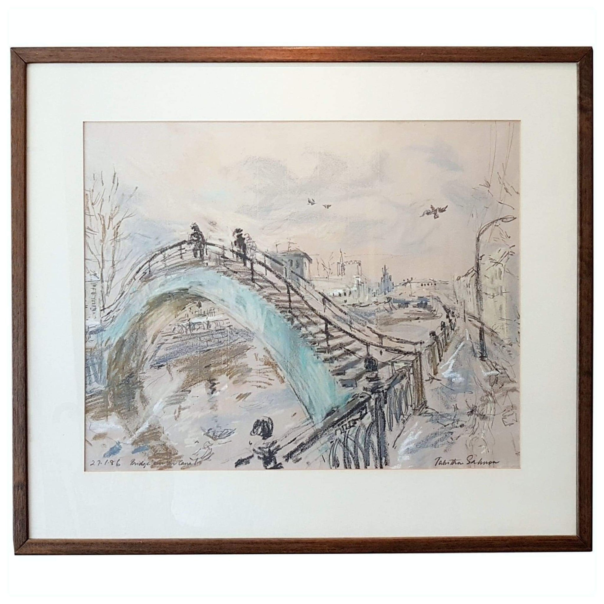 Art - Tabitha Salmon, Footbridge Over The Canal