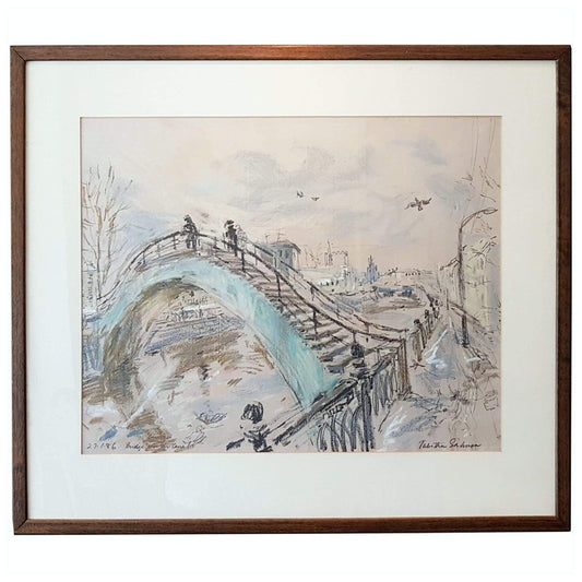 Art - Tabitha Salmon, Footbridge Over The Canal