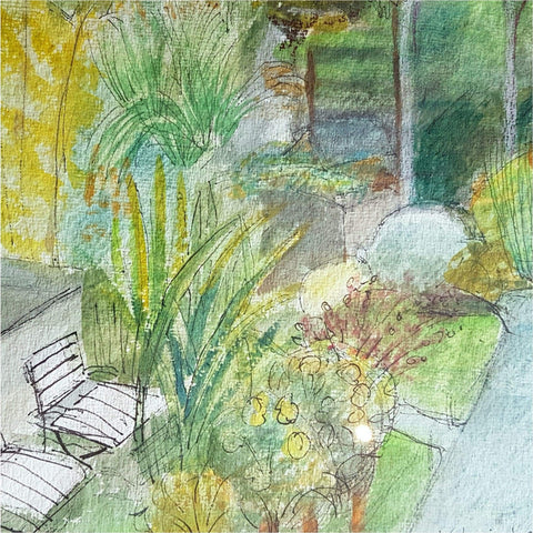 Art - Valerie Joseph, View Of A French Garden