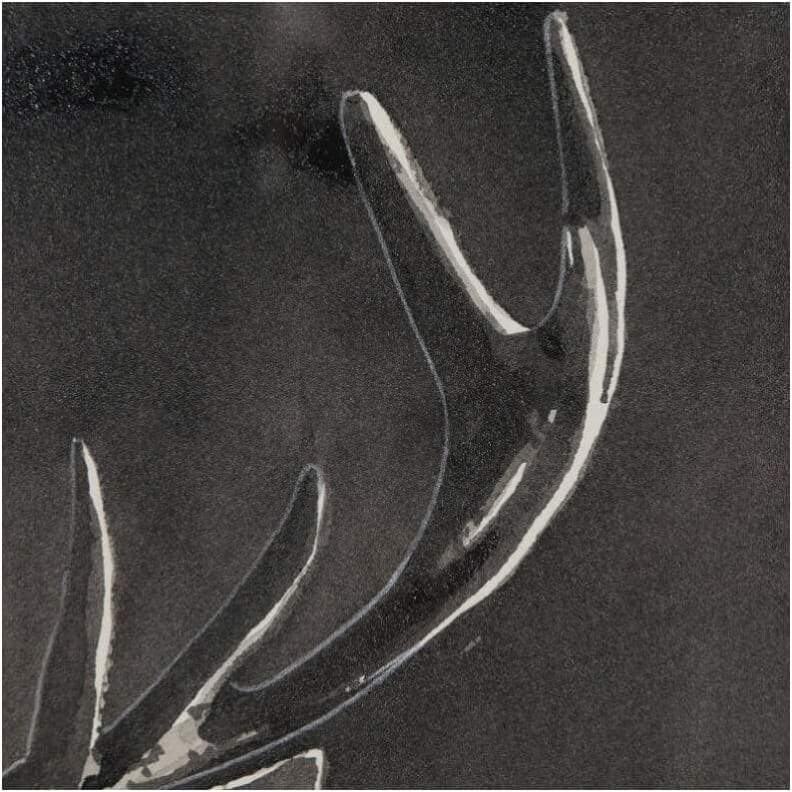 Art - William Thomas, Stag Ink Drawing