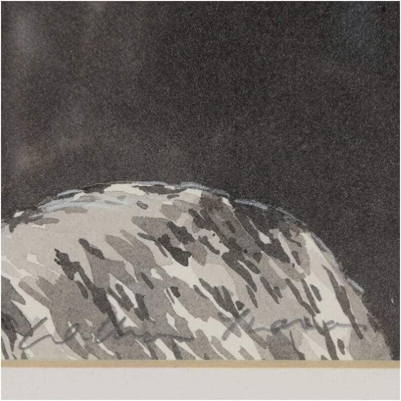 Art - William Thomas, Stag Ink Drawing