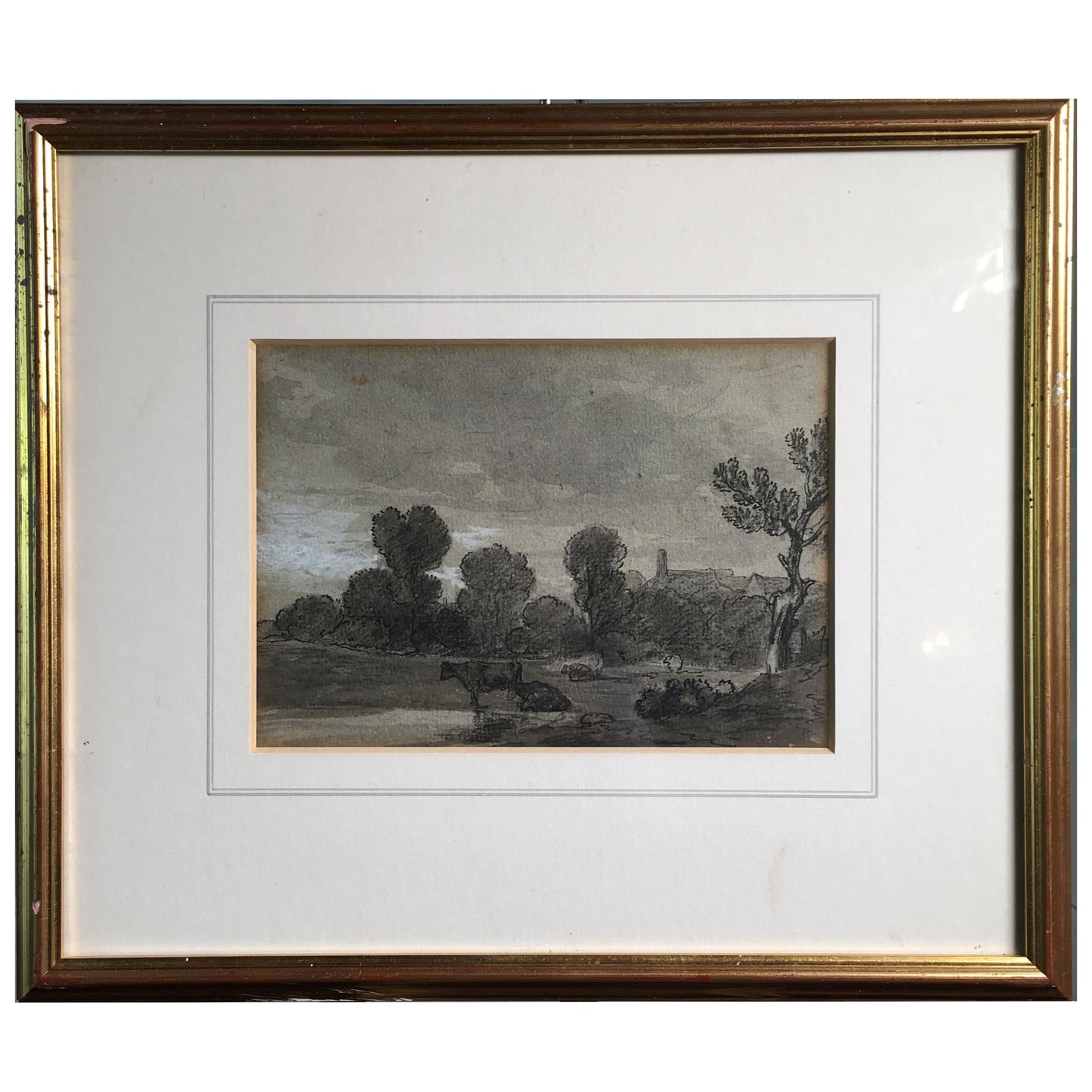 Augustus Wall Callcott Cattle in the landscape - Art