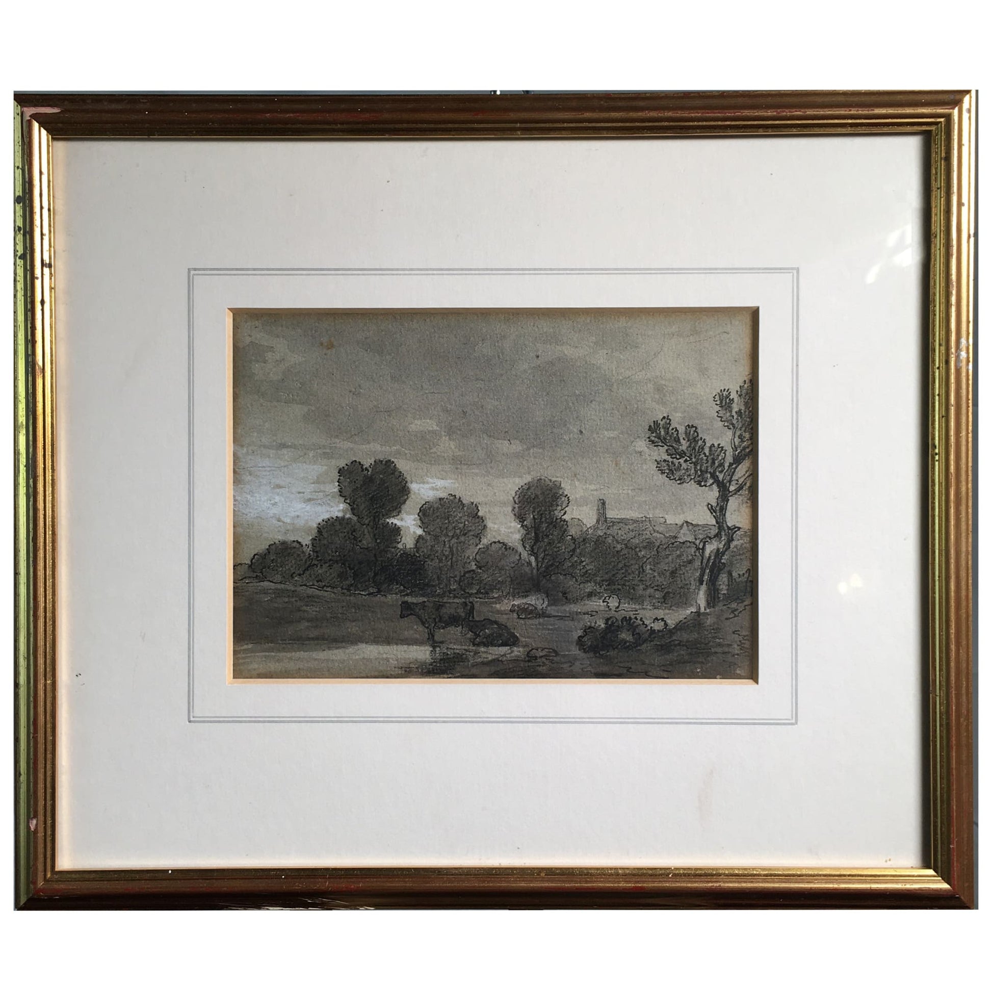 Augustus Wall Callcott Cattle in the landscape - Art