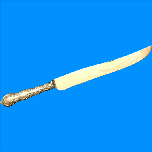 Birks Louis de France Silver Carving Knife - Silver