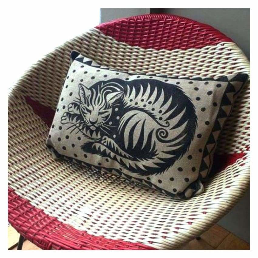 Cushions - Black Cat Cushion