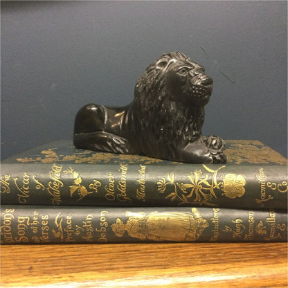 Black Patinated Lion - Miscellaneous