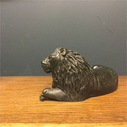 Black Patinated Lion - Miscellaneous