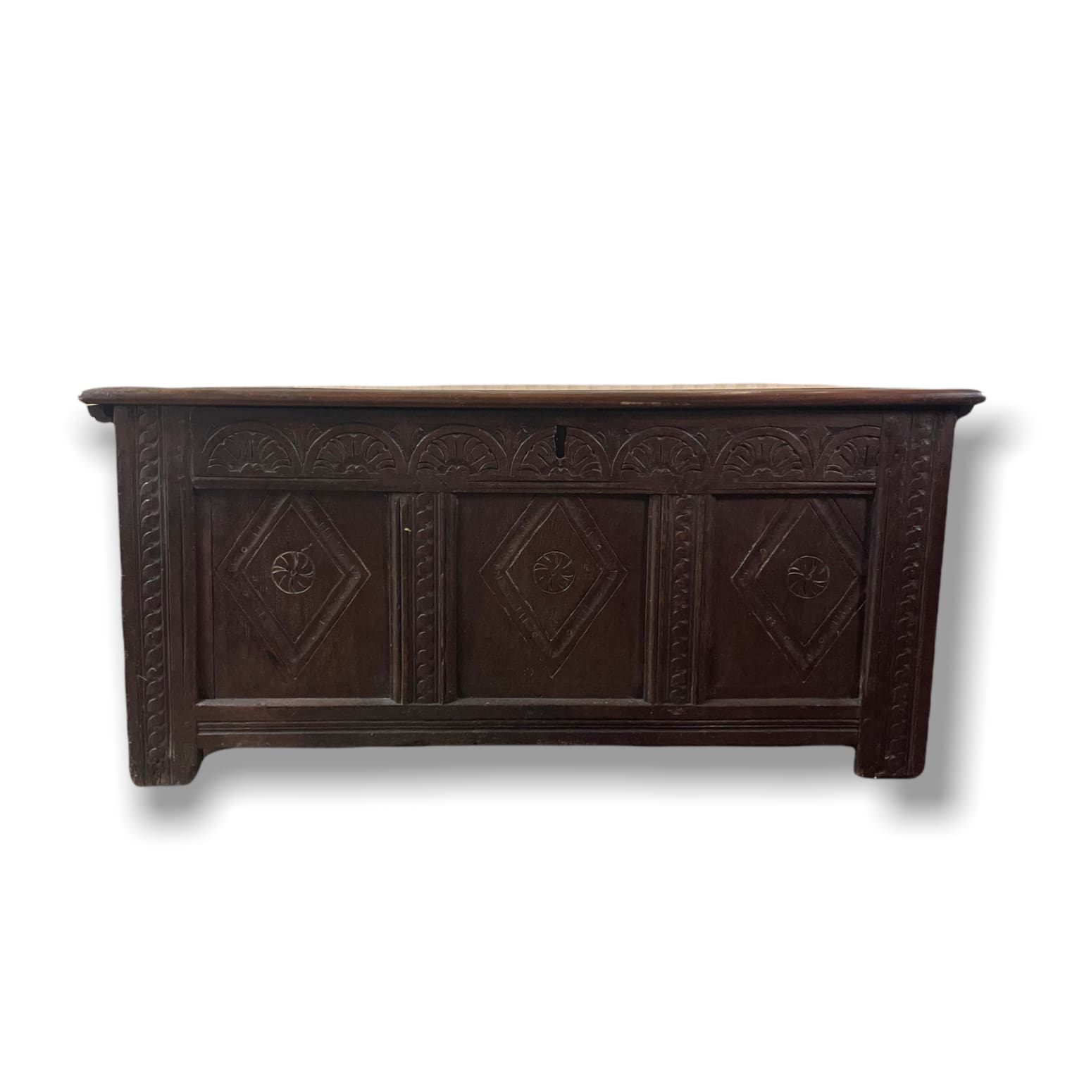 Oak Coffer C17th - Furniture