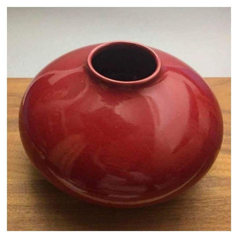 Ceramics - Amano Red Sang De Boeuf Vase