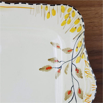 Ceramics - Art Deco Crown Devon Cake Plate