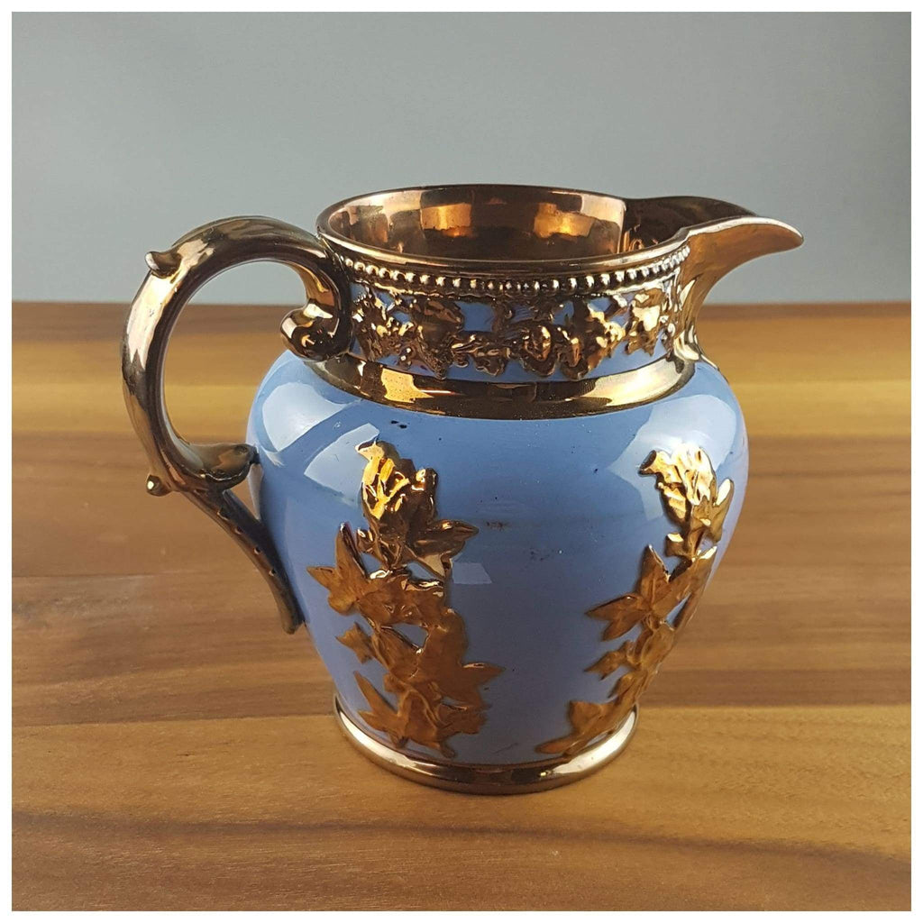 Ceramics - Blue Copper Lustre Jug