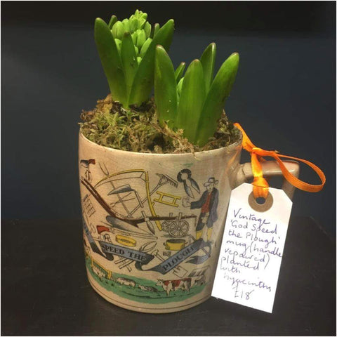 Ceramics - Half Pint Mug With Hyacinth