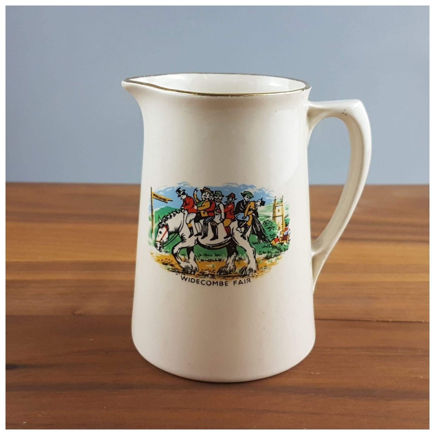 Ceramics - Widecombe Fair 1950s Jug