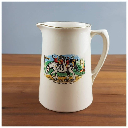 Ceramics - Widecombe Fair 1950s Jug