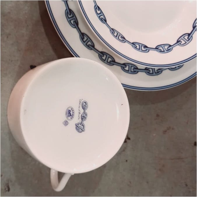 Chaine D’ancre Tea Set - Ceramics