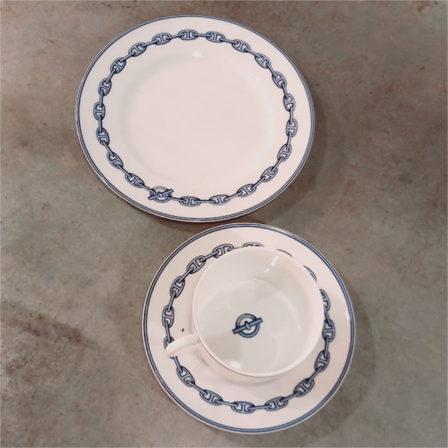 Chaine D’ancre Tea Set - Ceramics