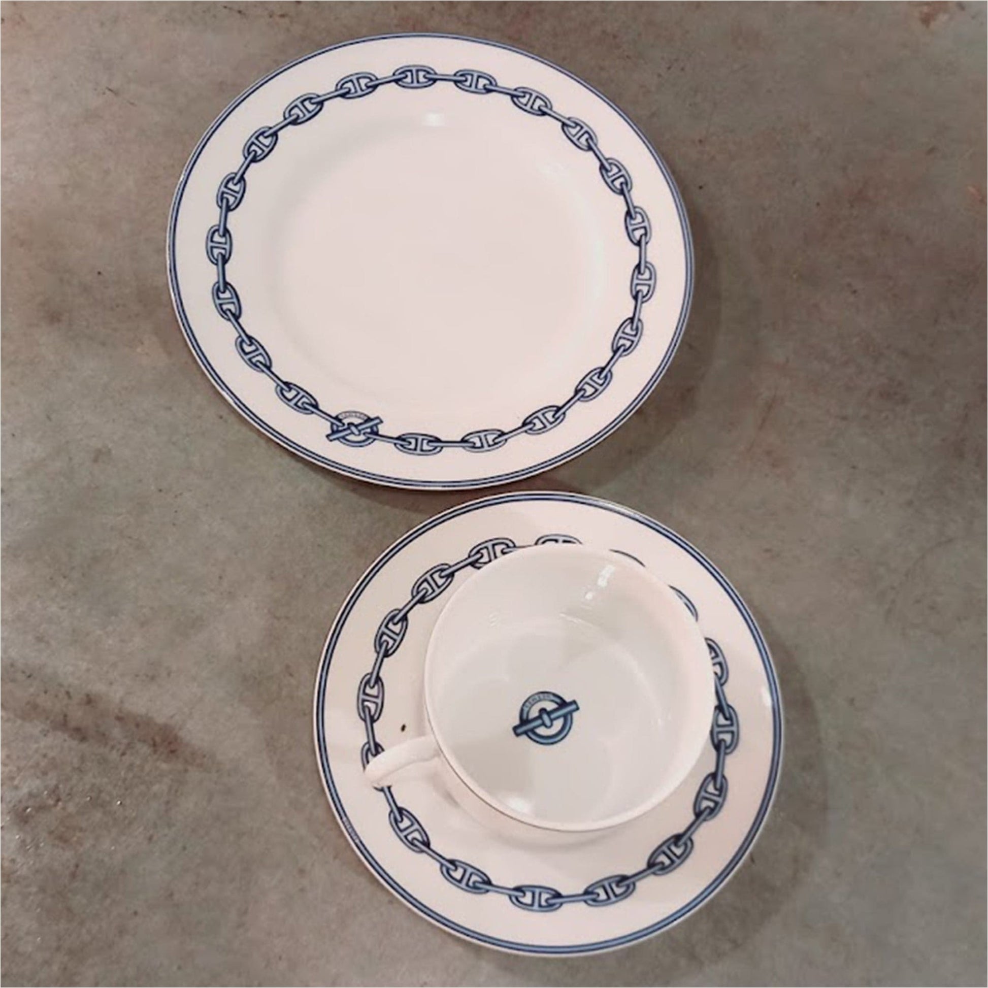 Chaine D’ancre Tea Set - Ceramics