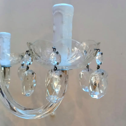 Five-Arm Crystal Chandelier