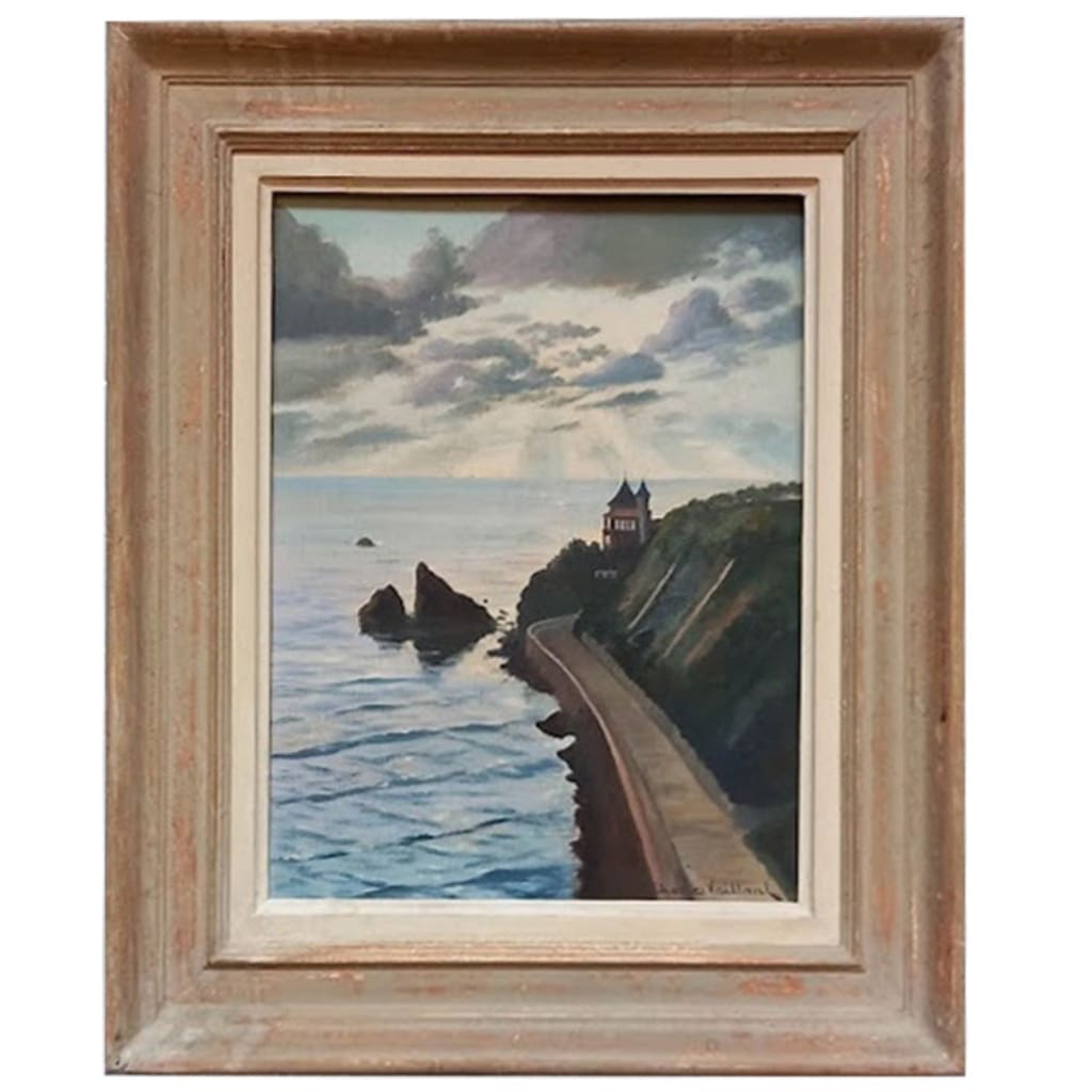 Charles Vaillant Cote de Basques Biarritz - Art