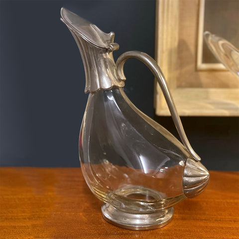 Silver Plated Duck Decanter