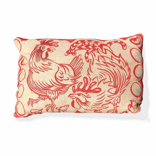 Cushions - Red Chicken Cushion