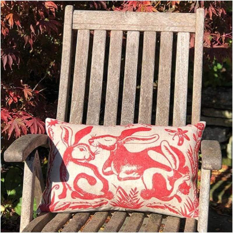 Cushions - Red Hare Cushion