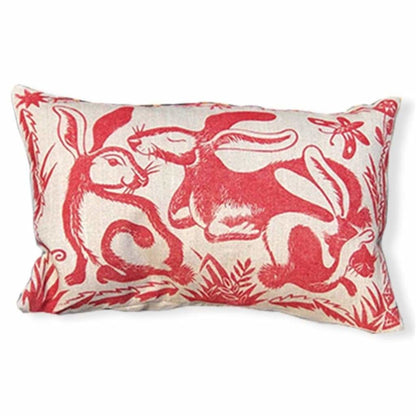 Cushions - Red Hare Cushion