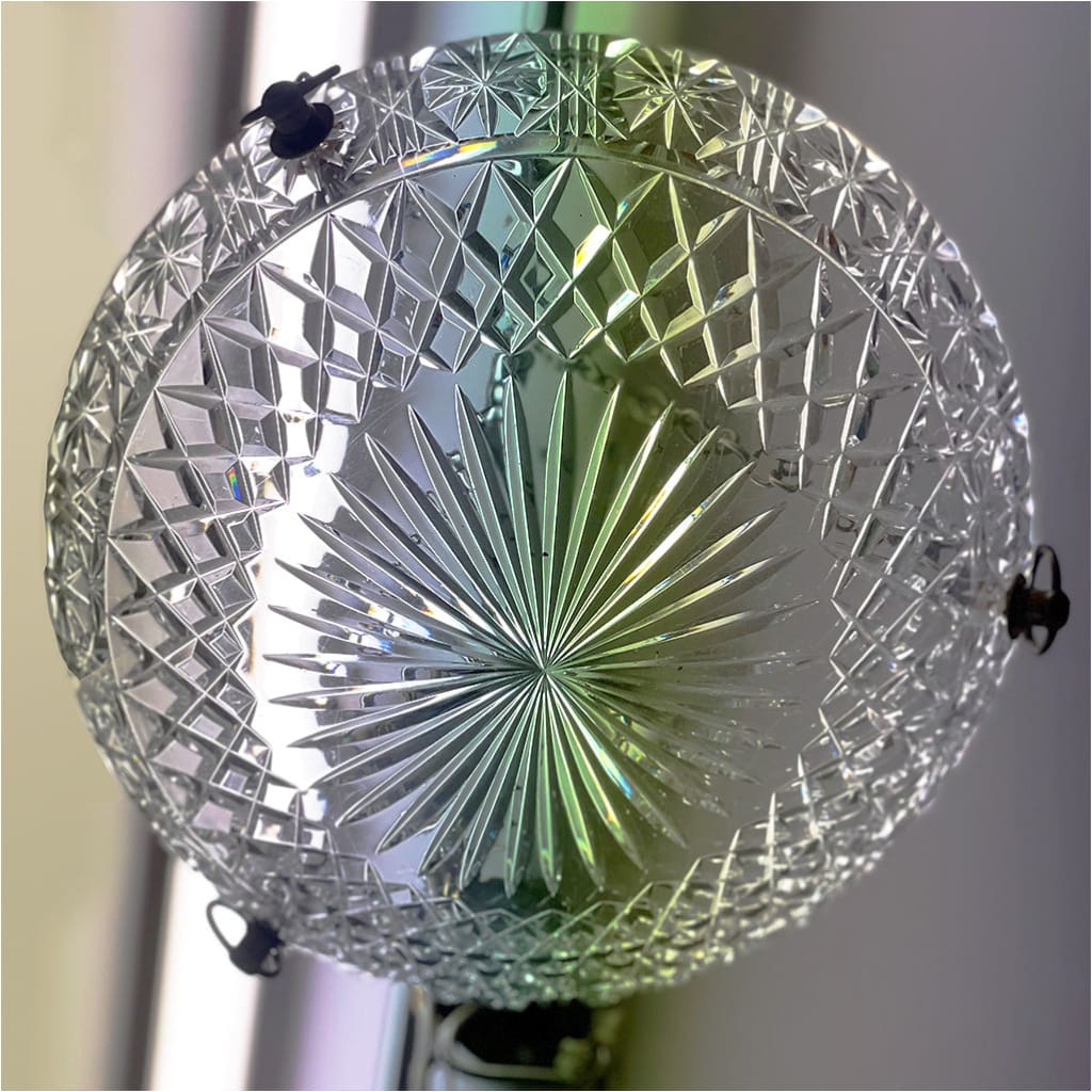 Cut Glass Ceiling Light - Lighting