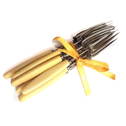 Cutlery - Eight Vintage George Butler Forks