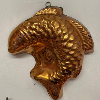 Decorative copper molds - 22.5 x 22cm - Miscellaneous