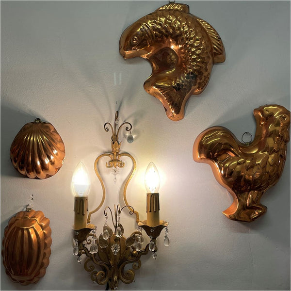Decorative Vintage Copper Moulds - Miscellaneous